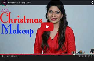 DIY: Christmas Makeup Look